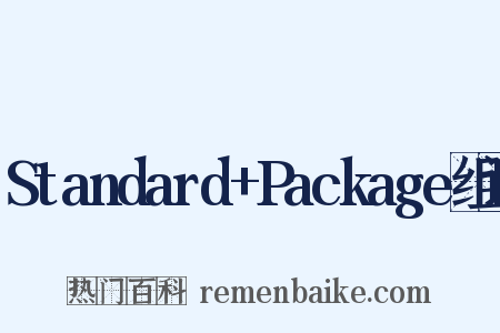 Standard+Package组词是什么意思的图片